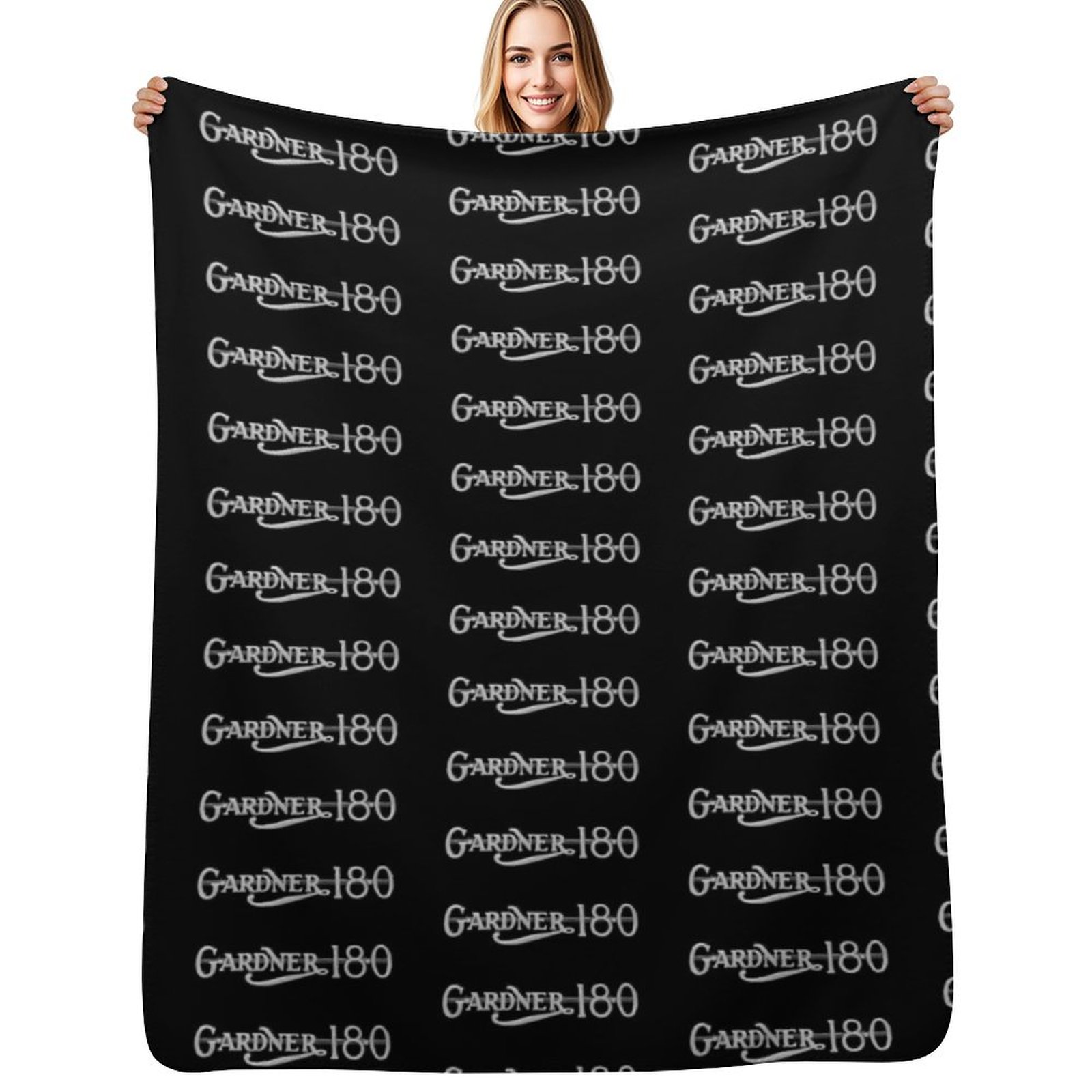 Commercial Fabric Printing - ผ้าห่มลายโลโก้เครื่องยนต์คอมเมอร์เชียล Gardner 180 คลาสสิก ผ้าห่มนุ่มอุ่นสำหรับฤดูหนาว ลายการ์ตูน