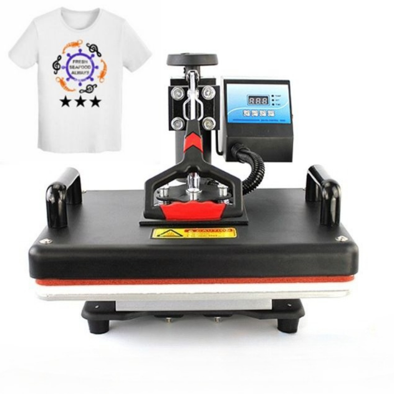 Commercial Printing Press - เครื่องรีดร้อนอเนกประสงค์ 15-in-1 สำหรับงานซับลิเมชั่นดิจิทัลและงานพิมพ์ถ่ายเทความร้อนลงเสื้อยืด
