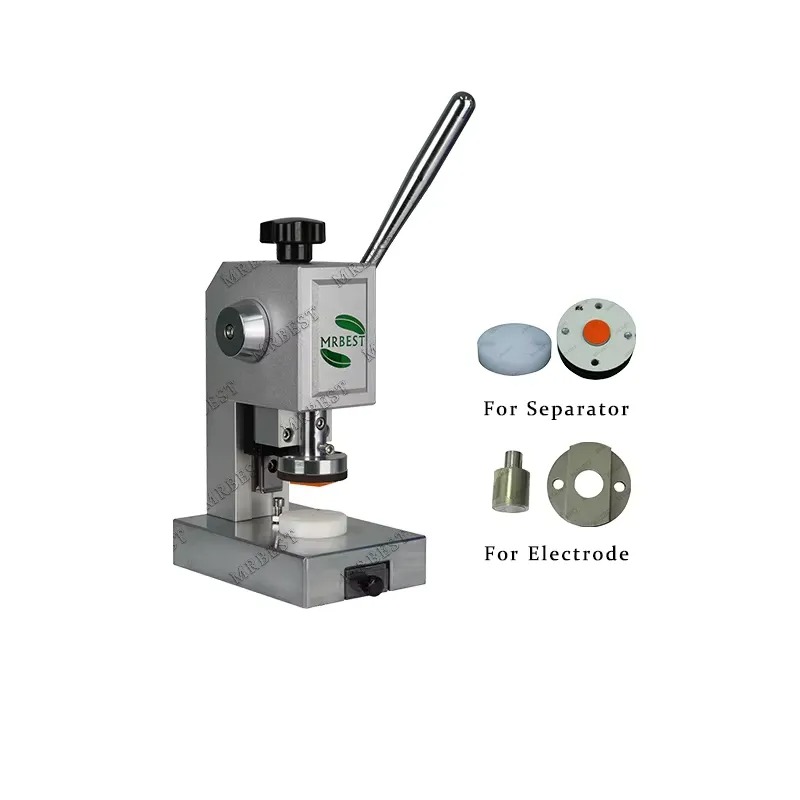 Die Cutting Machine - เครื่องตัดและเจาะแบบแมนนวลสำหรับอิเล็กโทรดแบตเตอรี่แบบเหรียญ