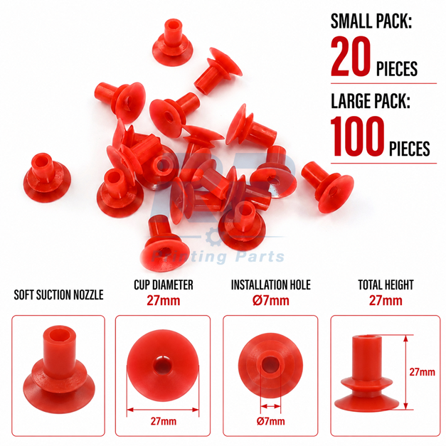 Die Cutting Machine - หัวดูดสุญญากาศสำหรับเครื่องเคลือบบัตร เครื่องตัดไดคัท เครื่องเคลือบยูวี อะไหล่เครื่องพิมพ์