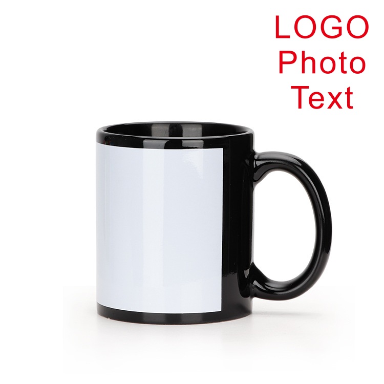 ถ้วยสีดํา DIY โลโก้เซรามิค 350 - Sublimation Mug Blank บทวิจารณ์และราคา