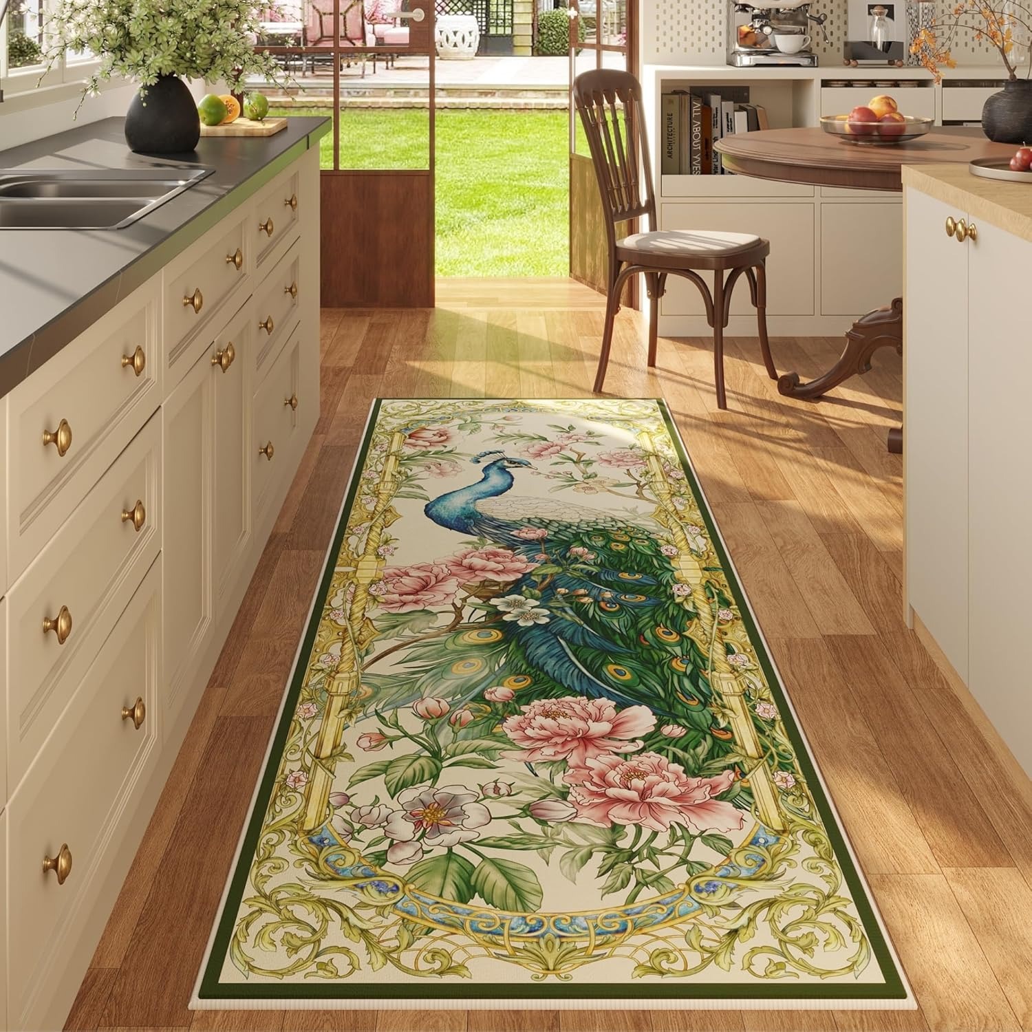 Hallway Runner Rug Animal Flor - Printing On Commercial บทวิจารณ์และราคา