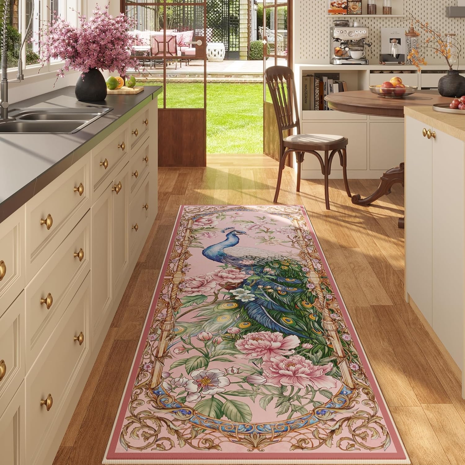 Hallway Runner Rug Animal Flor - Printing On Commercial บทวิจารณ์และราคา