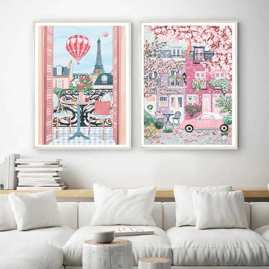 1 ชิ้น ภาพวาดบนผ้าใบไร้กรอบ โป - Commercial Printing Shop บทวิจารณ์และราคา