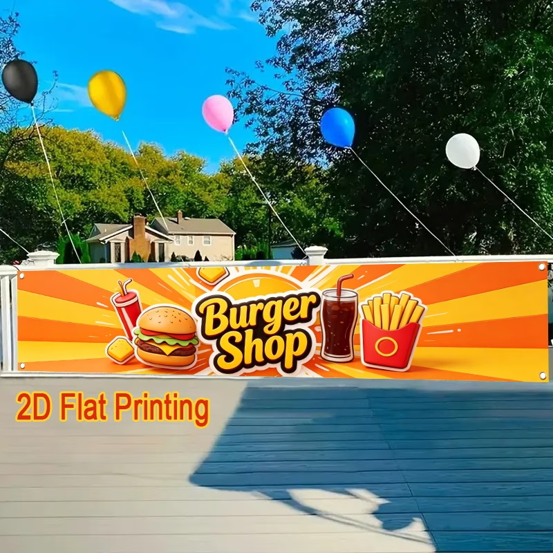 ธงแบนเนอร์แบบกำหนดเอง เหมาะสำห - Commercial Printing Photoshop บทวิจารณ์และราคา
