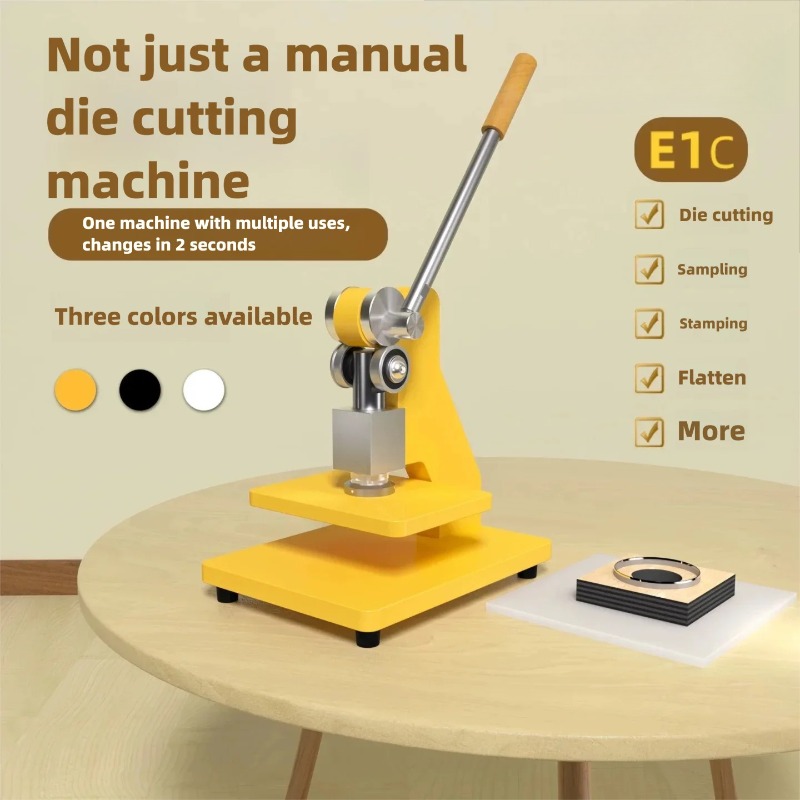 เครื่องตัดแบบแมนนวล E1C E1Y เค - Die Cutting Machine บทวิจารณ์และราคา