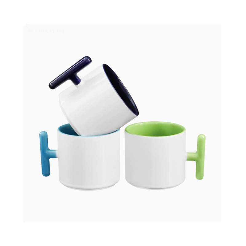 แก้วเซรามิคทรงตัวที 2 ชิ้น สำห - Sublimation Mug Blank บทวิจารณ์และราคา