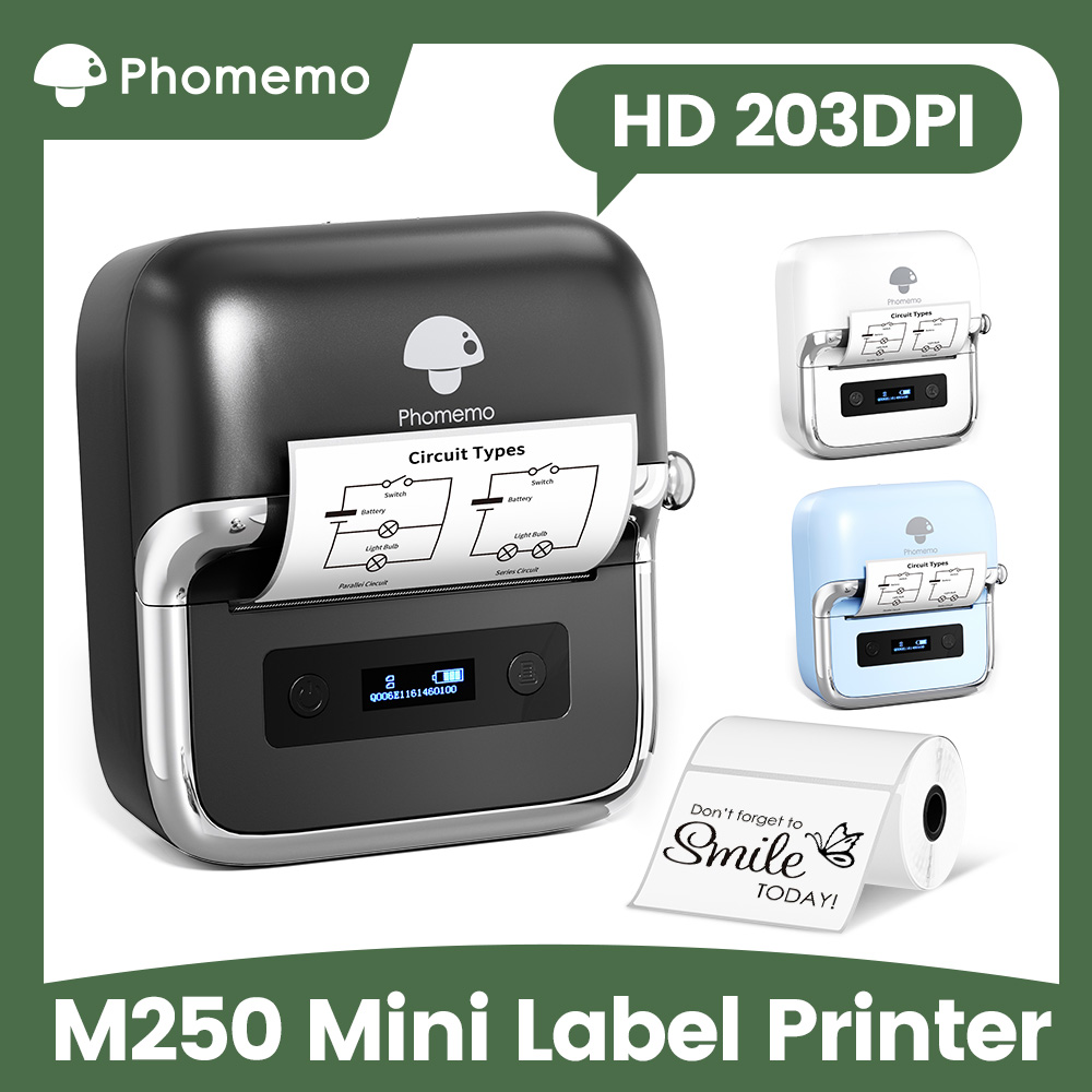 เครื่องพิมพ์ฉลาก Phomemo M250  - Commercial Shirt Printing Machine บทวิจารณ์และราคา