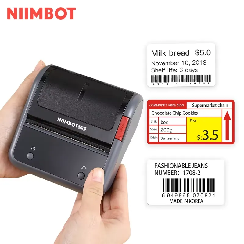 เครื่องพิมพ์ฉลากความร้อนแบบพกพ - Commercial Printing Logo บทวิจารณ์และราคา