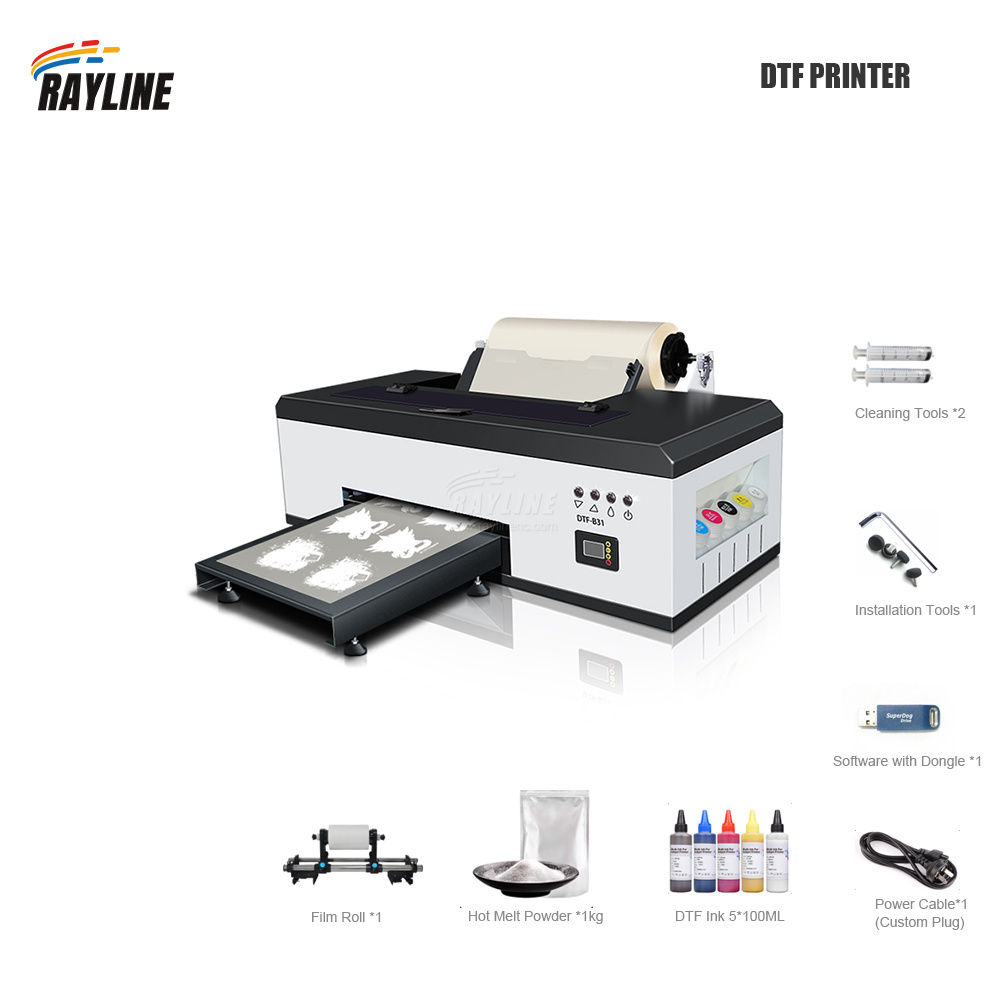 เครื่องพิมพ์ DTF แบบ Direct to - Commercial Shirt Printing Machine บทวิจารณ์และราคา