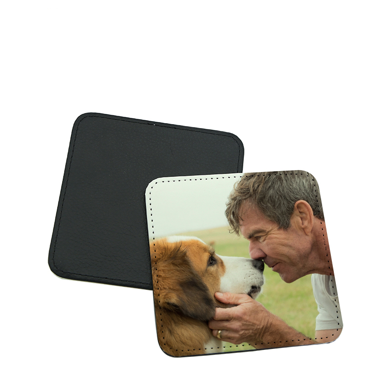50 ชิ้น/ล็อต แผ่นรองแก้วหนัง P - Sublimation Mug Blank บทวิจารณ์และราคา